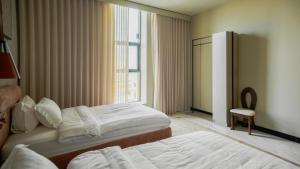 شقة روف فاخرة بغرفتي نوم قريبة من الواجهة البحرية