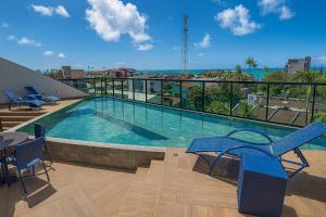 Flat a 100 Metros Da Praia | Rooftop Vista-Mar