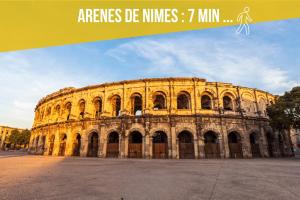 Les Esclafidous, centre ville- Proche Arènes & Maison Carrée