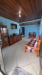 Casa de praia com quiosque