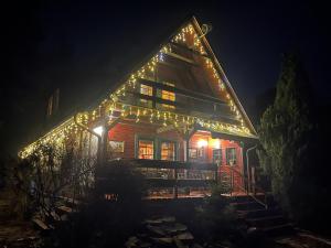 Dom Zielarki z widokiem na jezioro, sauna, balia