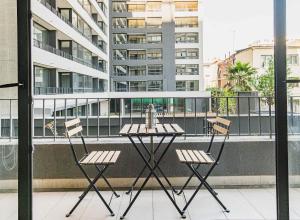 HOM I Lujoso Depto 2D2B, Ñuñoa con Estacionamiento