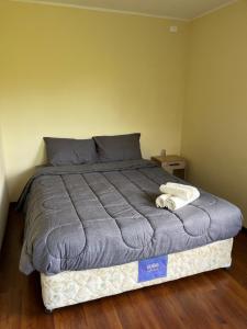 Cabaña con vista al humedal rodeada de naturaleza