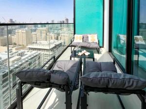 Luxe Studio Perch in Binghatti Azure with Pool & Gym