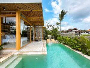 Desa Hut - Tropical Haven with Ricefield View near Seminyak