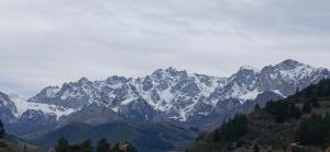 Mirando a los Picos de Europa
