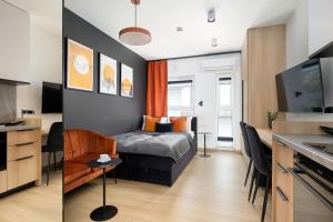 Air Conditioned Studios in Rzeszów with Desk and Parking by Noclegi Renters