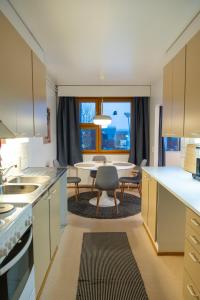 Two-story family apartment for 10 persons with private yard