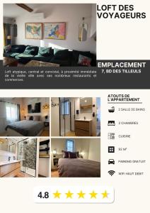 Loft des Voyageurs - Parking Inclus