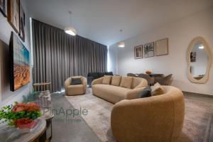 Lux 1BR Direct access to Dubai Marina 4 people