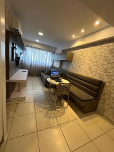 Flat Beach Class Excelsior - Apto Completo para 4 pessoas vista rio e mar