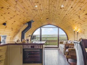 The Pod overlooking Dartmoor