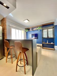 Apt bem localizado centro praia box WiFi ar-condicionar