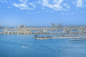 Lux 2BR Beachfront ap with icon Palm view