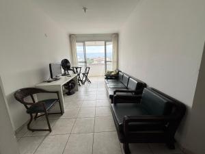 AP com piscina, churrasqueira no Itaguá Ubatuba