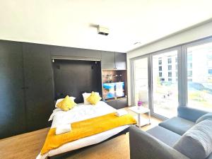 Stylish Studio in Lux city w terrace&parking