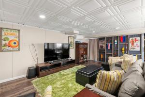 Heated Plunge Pool Theater Room Backyard Fun