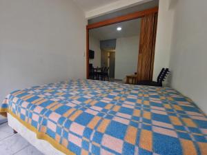 Departamento monoambiente dividido en zona Aldrey