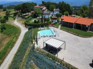 Spacious apartment in Poppi with shared pool