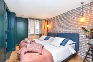 Charming 3BR apt- Montorgueil République