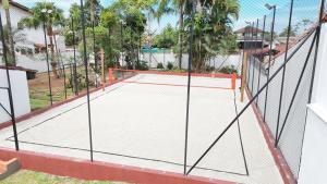 Chalés com Quadra de Areia