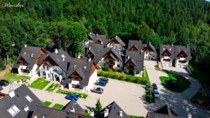 Apartament Karmel blisko stoku narciarskiego Karpatka, z balkonem i kominkiem