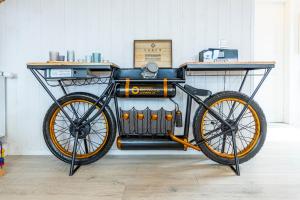 Komfortables Ferienhaus mit Feldblick und Hafen