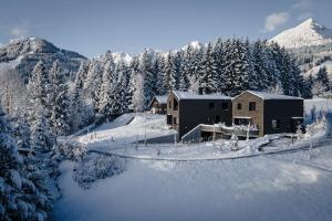 Modernes Architektur-Chalet mit Alpenpanorama