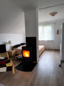 Comfy house by the lake in nature park