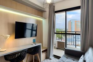 Apê vista Incrível, Prox metro, Shop Ibira e Aero