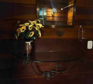 Cabin with private tropical forest