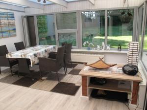 in the holiday home at the Bürgerpark