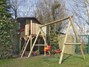 in the holiday home at the Bürgerpark