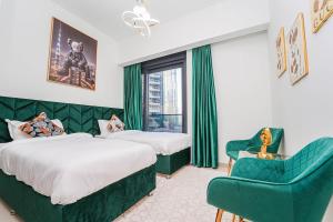 NYC x DXB with Full Burj Khalifa View in Downtown Dubai