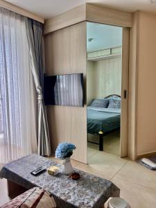 City Garden Olympus balcony near walking street