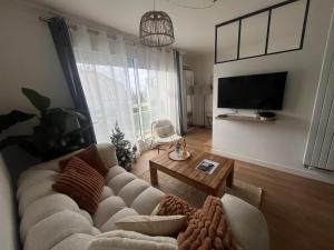 Cœur de Concarneau, appartement entier, proche centre, corniche et plage avec parking