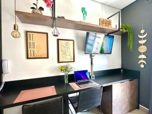 Conforto e charme - com AC, Piscina e Rooftop