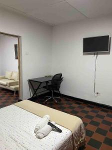 Entire apartment bathroom AC Smart tv wifi kitchen