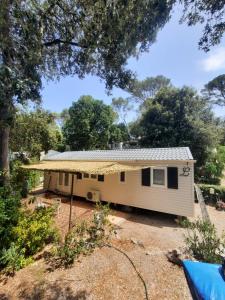 mobil home 3 chambres climatisé domaine du pin de la lègue