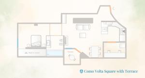 Como Volta Square with Terrace