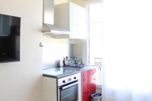 Apartment with balcony just outside Paris