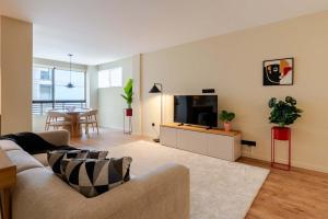 Modern Studio Open Plan Elegance by HostWise