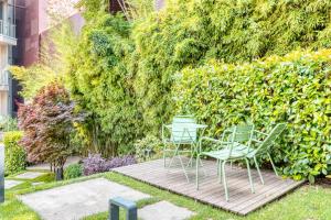 Beyoglu Hacımimi Gardens içinde özel bahçeli daire