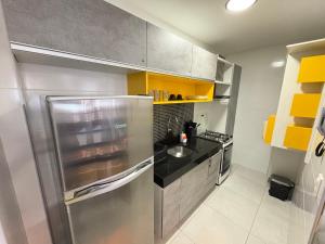 Apartamento quarto e sala Edifício Time - 1105