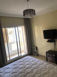 Central Casablanca Apartment Steps from Hassan II Area