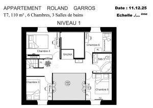 DUPLEX 6 chambres Clim WIFI SAUNA Cannes