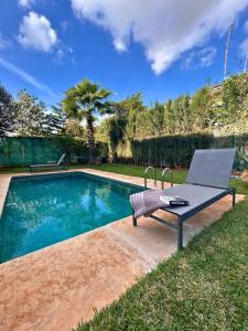 Elegant cocoon-private pool Bouskoura Green City