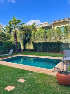 Elegant cocoon-private pool Bouskoura Green City