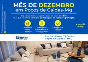 Hotel Dan Inn Poços de Caldas - A melhor localização do Centro by Nacional Inn