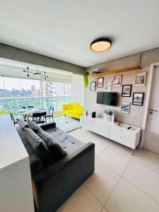 7 Apartamento equipado, lazer completo, próximo aeroporto congonhas